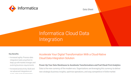 Informatica Cloud Data Integration